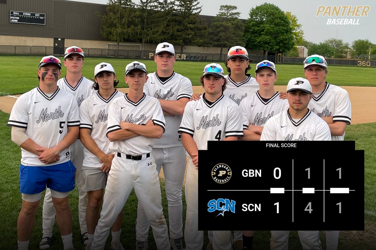 Panther Baseball (@gnbaseball) on Twitter photo Our season ends today with a 1-0 loss to STN.  Hobbs throws a complete game gem in his last game wearing the black and gold.  Thank you to all of the seniors, you have left a positive influence on the program! Our season ends today with a 1-0 loss to STN.  Hobbs throws a complete game gem in his last game wearing the black and gold.  Thank you to all of the seniors, you have left a positive influence on the program!