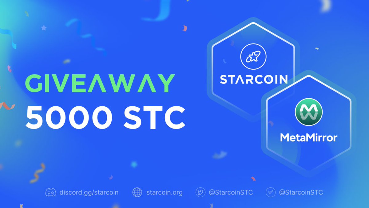 📷📷Welcome @StarcoinSTC for joining AI Buddy Ecosystem! Unlock the power of decentralized innovation with the only Proof Of Work blockchain that enables secure smart contracts based on Move to power services in Web3. rewards: 5000 $STC mbuddy.metamirror.space/campaign/Starc… #whitelist