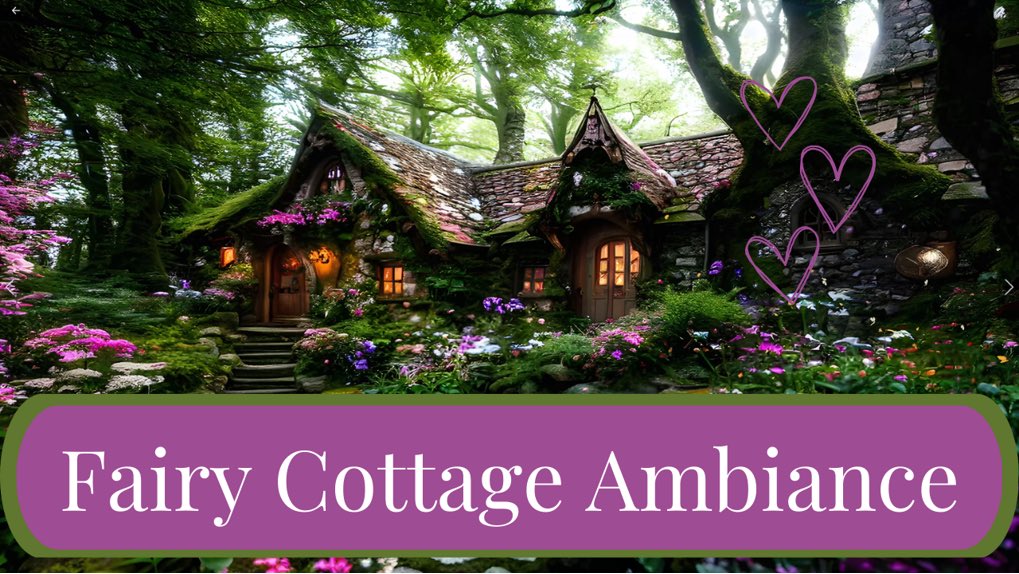 S_o_Sound's tweet photo. A 3 Hour Fairy Cottage Ambiance with Nature &amp; Bird Sounds. | Great for Sleeping, studying, reading, relaxing, calming #Ambience #Relaxing #Sleeping #Nature #BirdSounds
https://t.co/uwPy13Z2dy via @YouTube https://t.co/cpITQ3etnp