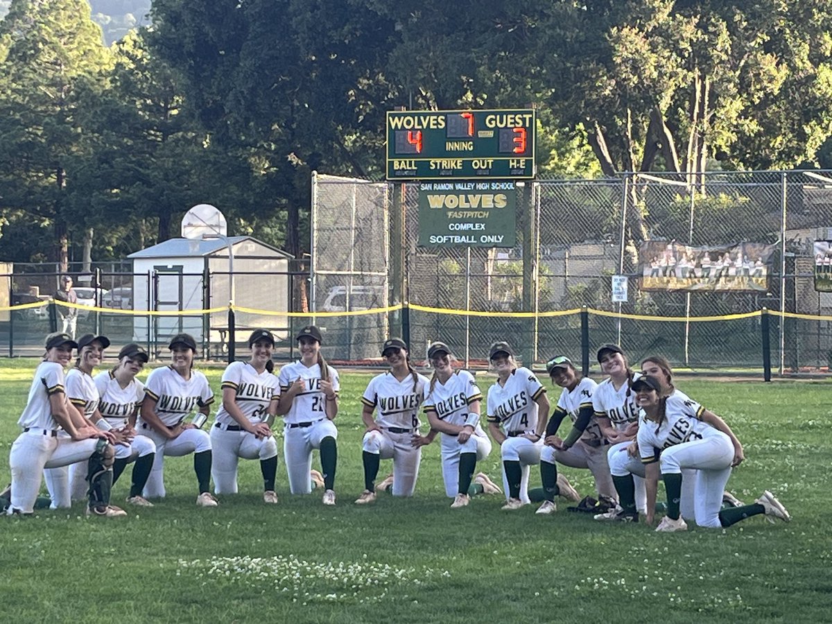 SRVHS Athletics (@_srv_athletics) on Twitter photo Why the smiles? Because the <a href="/SRVsoftball/">SRVsoftball</a> Lady Wolves advance to the <a href="/CIFNCS/">CIF-NCS</a> championship game against <a href="/_CAL_Athletics/">Cal High Grizzly Athletics</a> Friday 5pm at Saint Mary’s College!!! Congrats players and coaches!!! <a href="/srvathboosters/">SRV Ath Boosters</a> <a href="/THE_EBAL_SPORTS/">East Bay Athletic League</a> <a href="/WERSR/">San Ramon Valley HS</a> Why the smiles? Because the <a href="/SRVsoftball/">SRVsoftball</a> Lady Wolves advance to the <a href="/CIFNCS/">CIF-NCS</a> championship game against <a href="/_CAL_Athletics/">Cal High Grizzly Athletics</a> Friday 5pm at Saint Mary’s College!!! Congrats players and coaches!!! <a href="/srvathboosters/">SRV Ath Boosters</a> <a href="/THE_EBAL_SPORTS/">East Bay Athletic League</a> <a href="/WERSR/">San Ramon Valley HS</a>