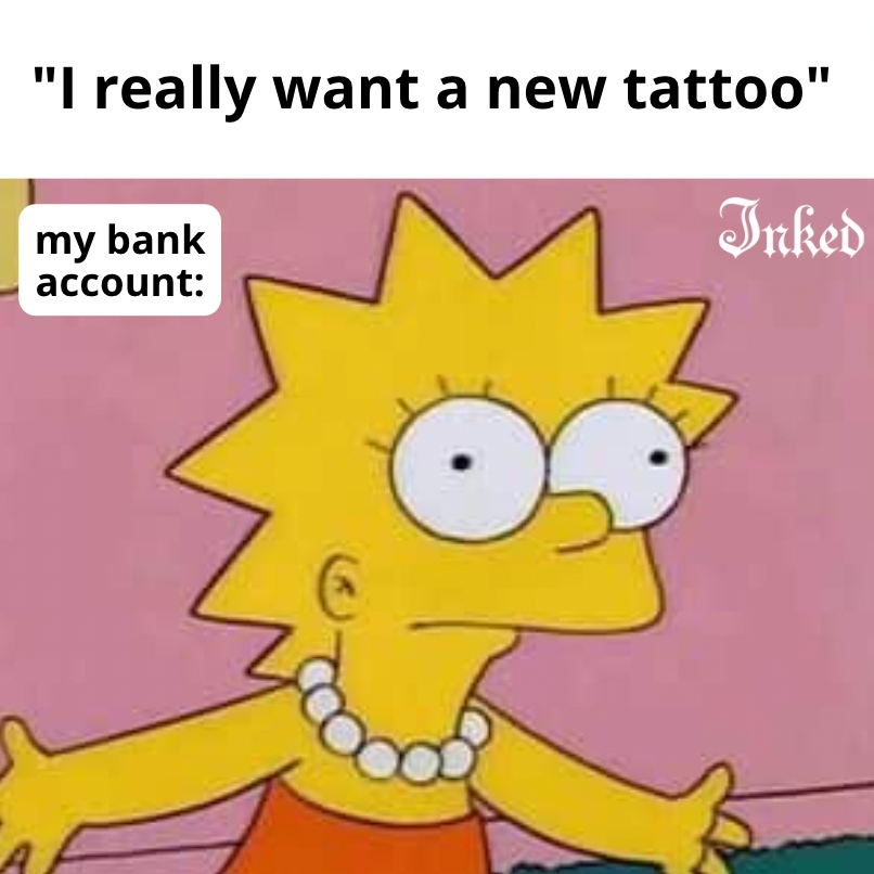 Inkedmag's tweet photo. "With what money???!" https://t.co/GQhMJbIJhR