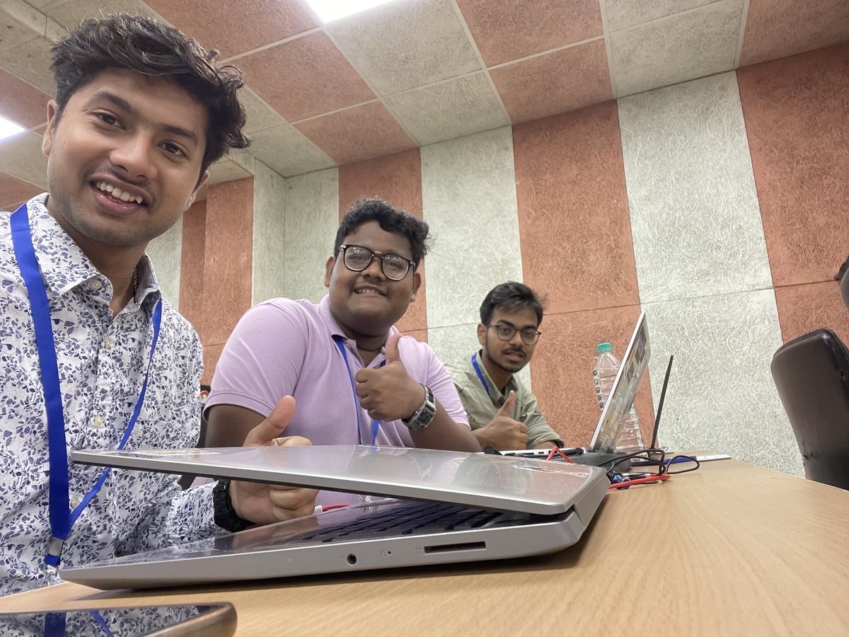 m_shubhasai's tweet photo. Recently I and my two teammates @oyesaurav and @_darthsalad_ have participated in Regionals (East Zone) of Solving for India Hackathon by #Google, #Amd and #GFG and have secured 1st position in East zone
We will going to present our project in National in Bangalore for next round https://t.co/B1OD97lKrz