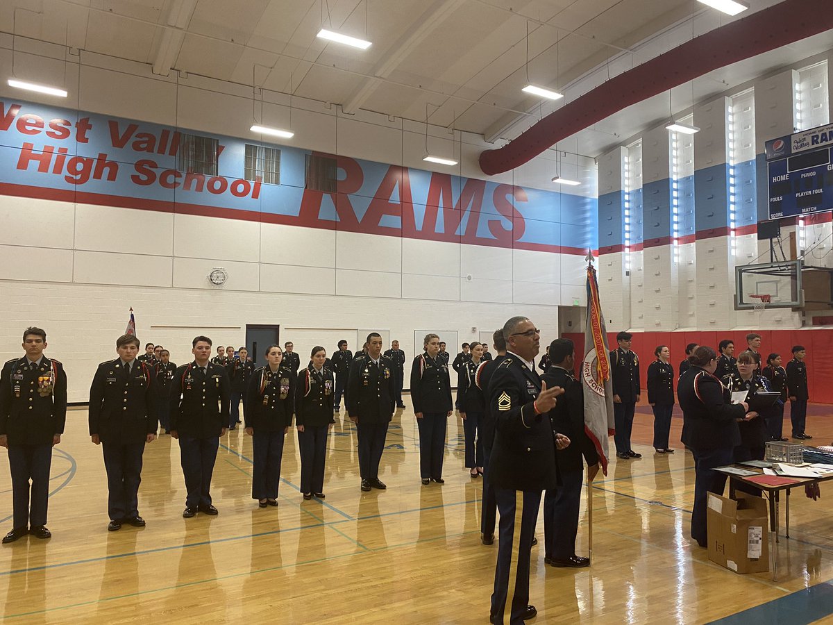 WV_Futures's tweet photo. @WVHSRams,  @WVInnovationCtr , and WV MLC cadet led change of command and awards ceremony 🇺🇸🦅🫡 @WVSD208 https://t.co/9B3vip3uiv
