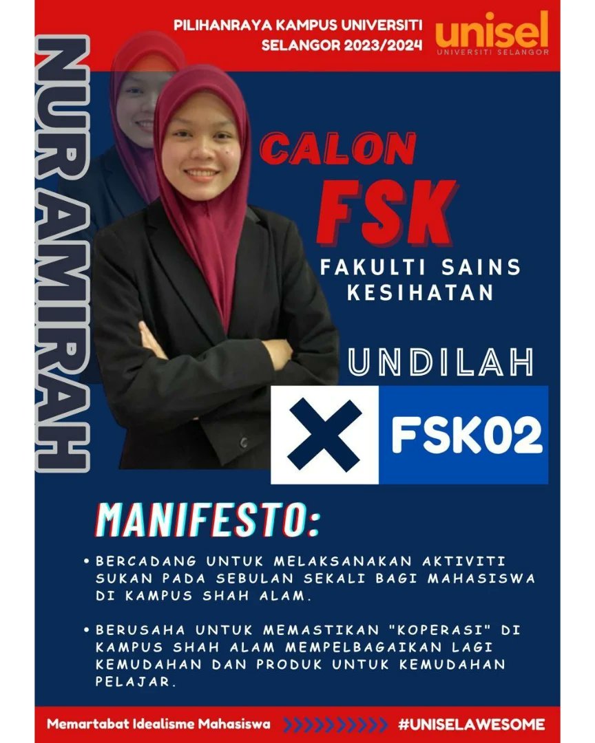fskunisel's tweet photo. Assalamualaikum &amp; Salam Sejahtera kepada pelajar-pelajar FSK sekalian..

Untuk makluman semua, harini (Khamis, 25 Mei 2023) adalah hari pengundian bagi calon-calon MPP kampus Shah Alam. Kami memohon kerjasama semua pelajar agar dapat luangkan sedikit masa untuk hadir ke https://t.co/m46mrIpvtL