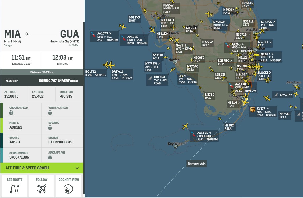 three_cube's tweet image. Want to track someone special&apos;s flight?  

OSINT: Tracking Flight and Aircraft Data with Open Source Tools #osint #radarbox #cybersecurity #cyberwarrior #infosec 

hackers-arise.com/post/osint-par…
