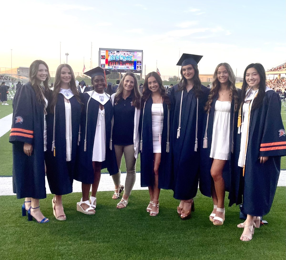 These graduates have hearts of gold and led well! Thank you class of ‘23🧡