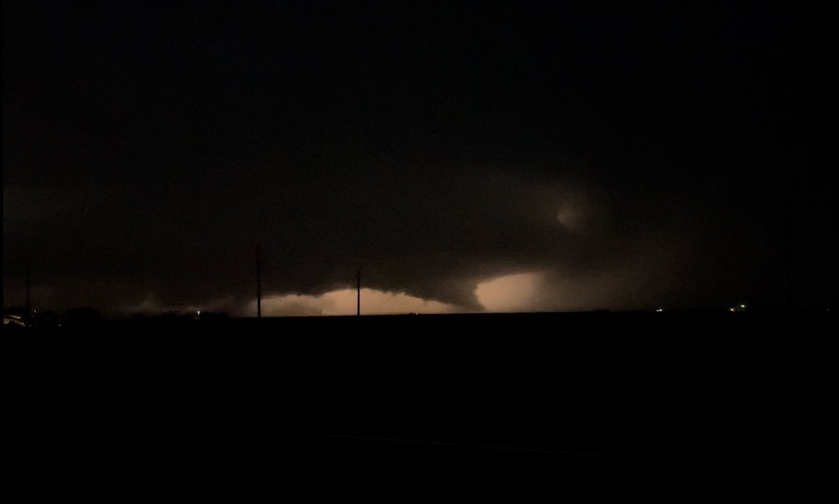 Tornado near Pleasant Hill, NM. #WKU #nmwx