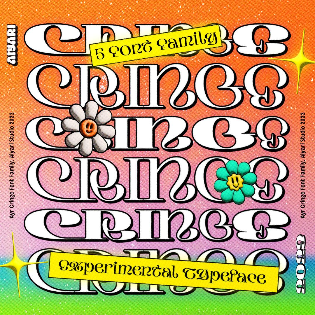 Cringe now available on <a href="/MyFonts/">MyFonts</a> 🔥🔥