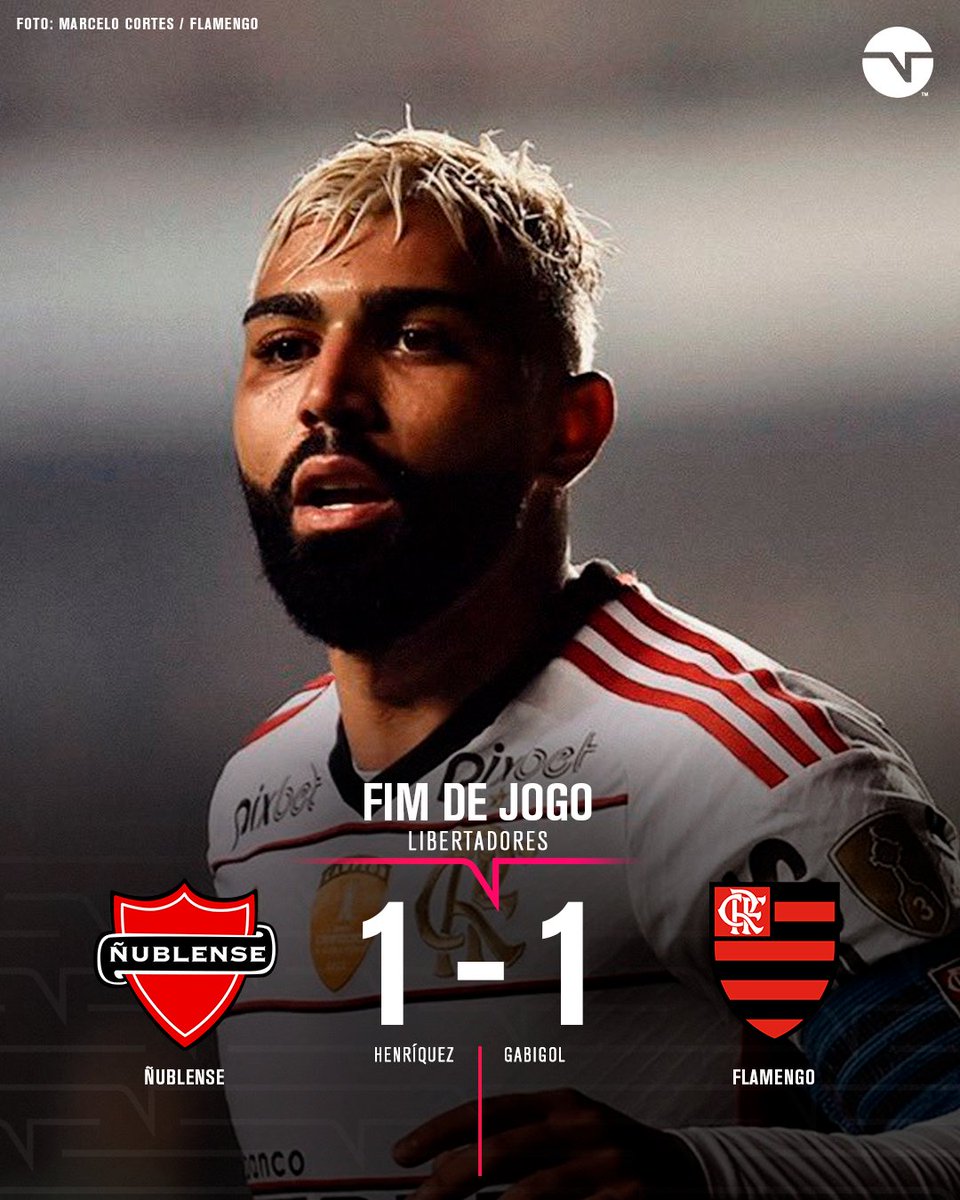 TNTSportsBR's tweet photo. Não deu dessa vez! O Flamengo empatou mais uma fora de casa na #Libertadores2023. https://t.co/bIFyuJBTMk