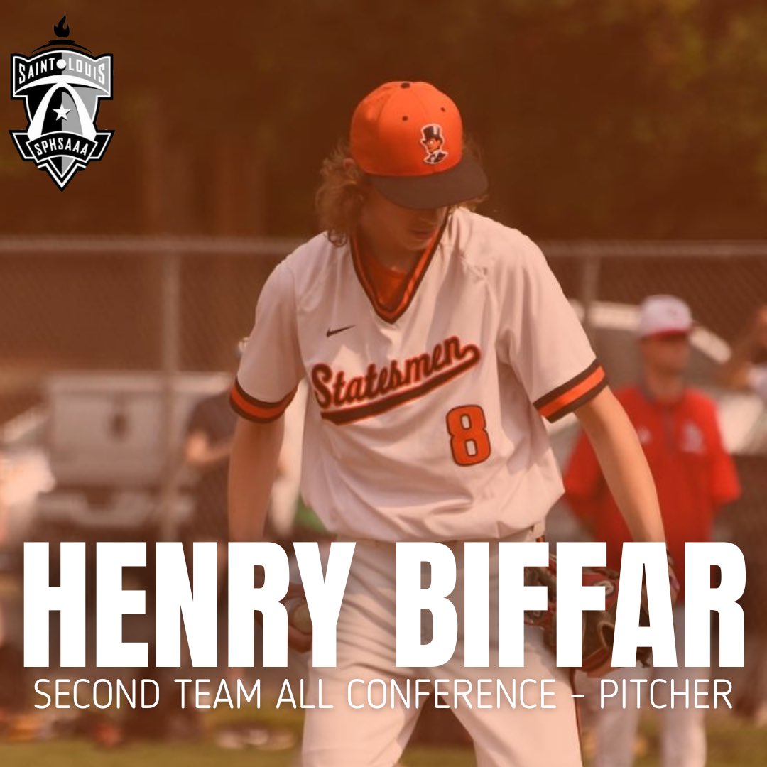 WGHardball (@hardballwg) on Twitter photo Suburban Red - All Conference second team.
Congrats to <a href="/jacksontorbit05/">Jackson Torbit</a> for his big year all around, <a href="/SturgeonCole/">Cole Sturgeon</a> for his ace-type season, and <a href="/BiffarHenry/">Henry Biffar</a> for developing into a stud on the mound!! Well deserved! 👏
<a href="/statesmensports/">WGHS Athletics</a> Suburban Red - All Conference second team.
Congrats to <a href="/jacksontorbit05/">Jackson Torbit</a> for his big year all around, <a href="/SturgeonCole/">Cole Sturgeon</a> for his ace-type season, and <a href="/BiffarHenry/">Henry Biffar</a> for developing into a stud on the mound!! Well deserved! 👏
<a href="/statesmensports/">WGHS Athletics</a>