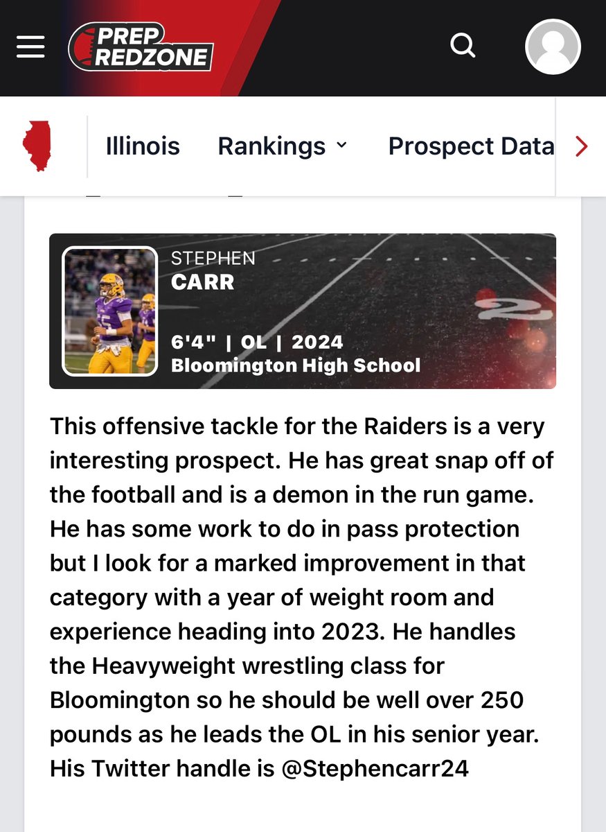 Appreciate this write up <a href="/CoachShiffman/">Tony Shiffman</a>!

@BHSraiderFB