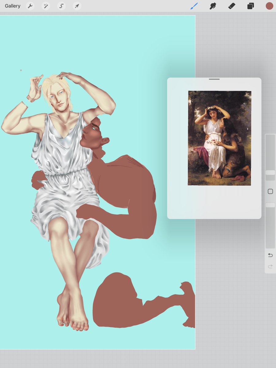 LLArtfuL's tweet photo. I’m going to go feral. This is what 23 hours of painting looks like for me 
the things you do for the fictional characters you love 
#thecaptiveprince
#CaptivePrince
while you’re at it, please read any of the amazing works @cspacat puts out into the world https://t.co/1hzGvOdUcq