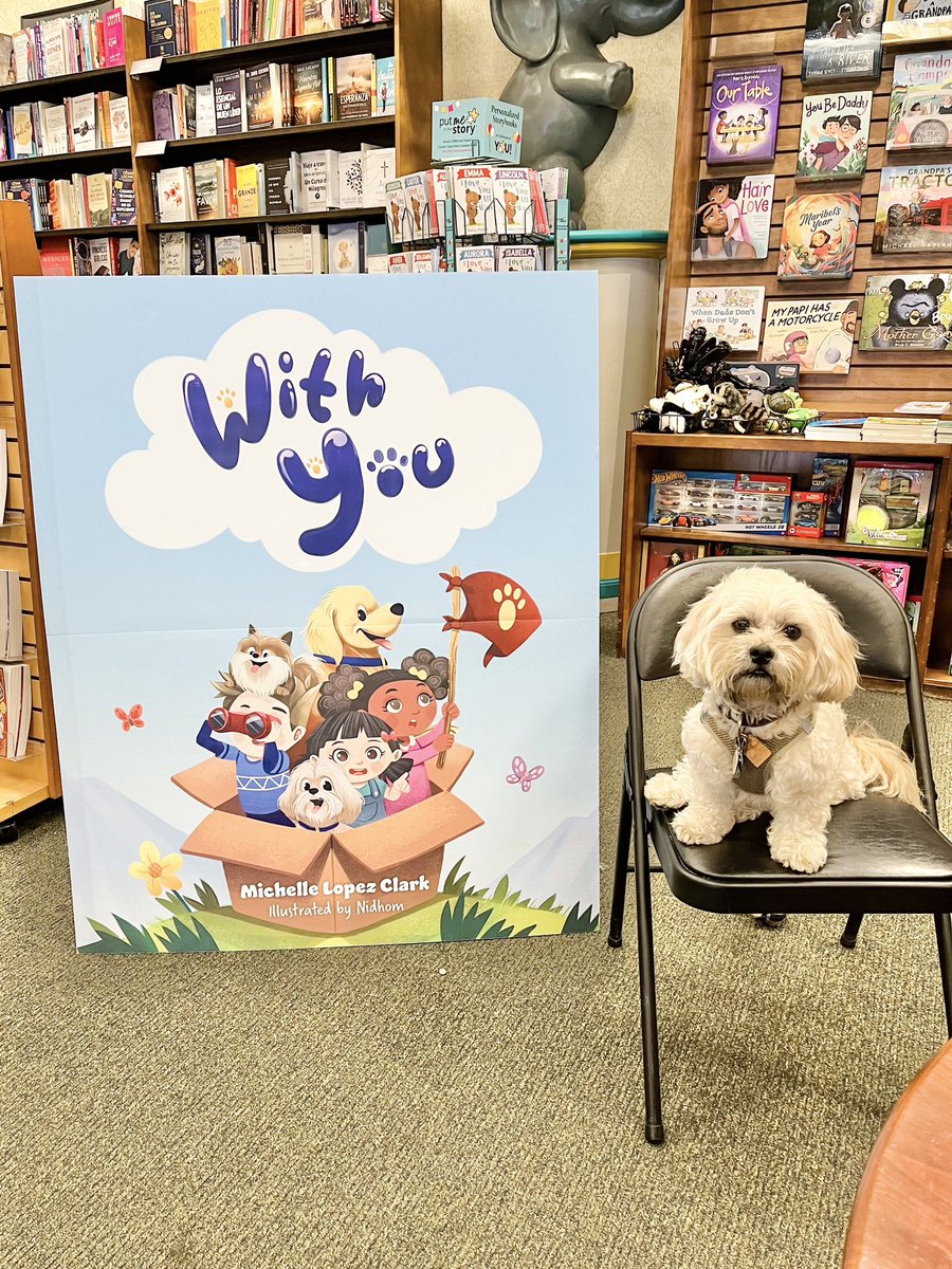 We had a wonderful time at #storytime in #barnesandnoble Carmel Mountain last Saturday! Thank you for having us and to the families who joined us and grabbed a copy of WITH YOU. Our hearts are full! 💗

#picturebook #childrensbook #authorlife