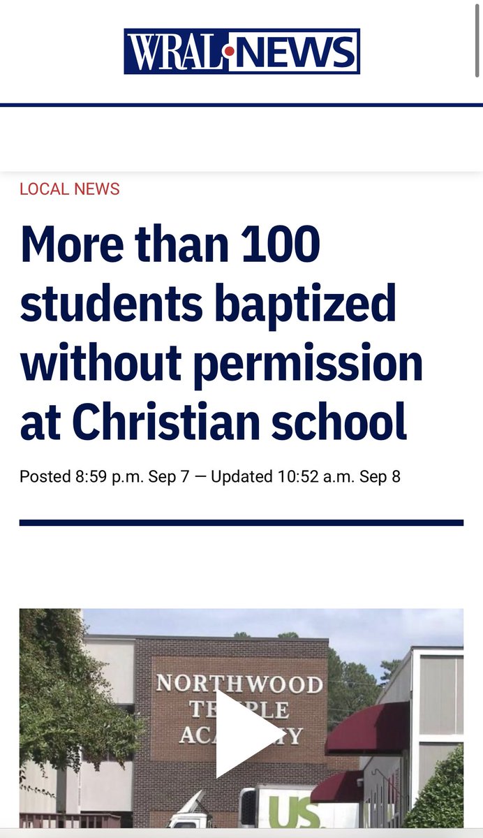 BlondesForBiden's tweet photo. .@triciacotham and @DeAngelisCorey are getting paid to divert your tax dollars $$ to Christian schools that baptize children without their parents permission. 

#nced NCians support the State Constitution whose authors were wise enough to see the coming of this BS. 

#ncga #ncpol https://t.co/9SrechYgIn