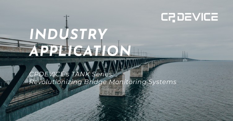 cpdevice's tweet photo. Discover how CPDEVICE's TANK Series is revolutionizing bridge monitoring systems, adapting to complex environments and ensuring real-time tracking for improved safety of bridge structures. Learn more : https://t.co/YwvOlt8WjX #CPDEVICE #TANK #BridgeMonitoring #SmartCities #IoT https://t.co/Ri0GucF7xL