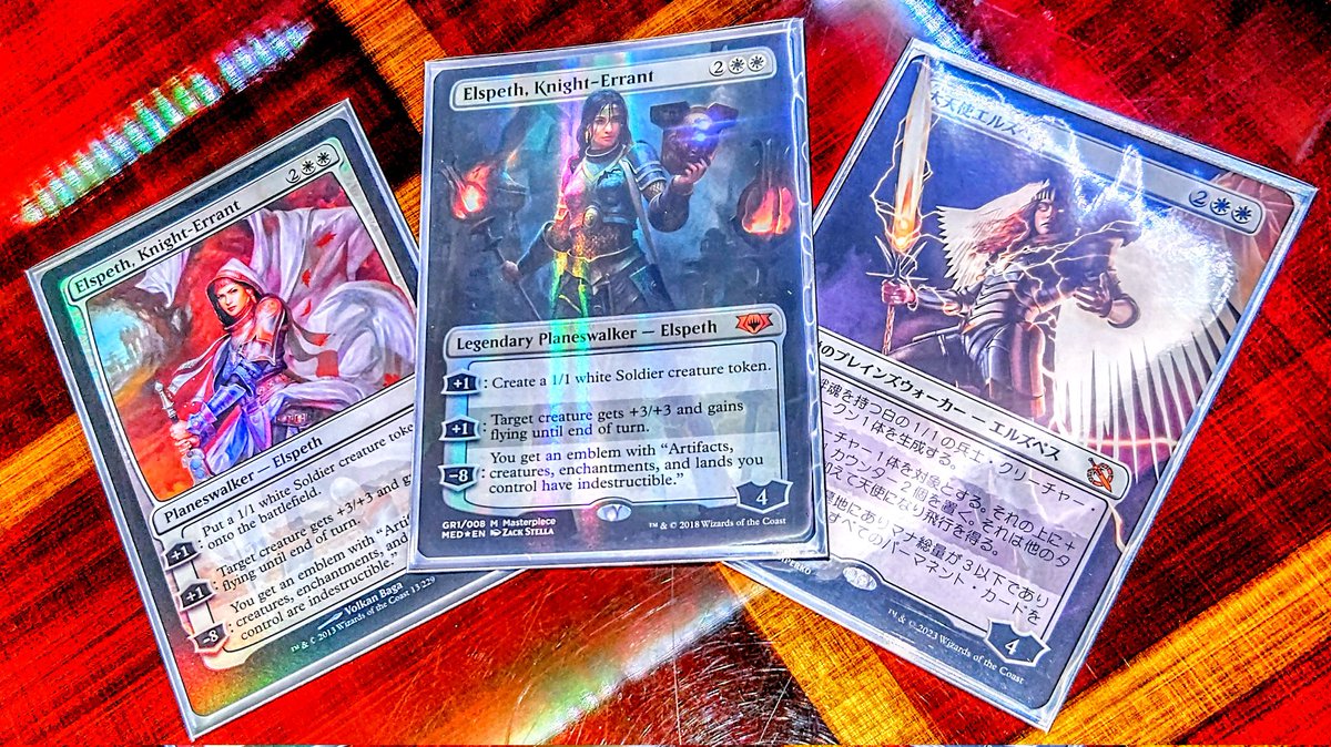 XlnAZGLJZyshiW9's tweet image. ペス姉さんもヨキ😆💕✨
#mtg #art #Elspeth