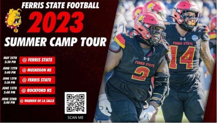 Konner Hulett (@konner_hulett) on Twitter photo Excited for the camp tomorrow at Ferris State!! <a href="/cwilliams2209/">Chad Williams</a> <a href="/CoachMacCarruth/">🏈Coach Mac🏆</a> <a href="/J_dot_Smith/">Javier Smith</a> <a href="/Showtime_CoachP/">Princealex AyoOla</a> @CoachZeekGVSU <a href="/JesseowJ/">J.Dubs</a> <a href="/hodgimoto1/">Ryan Hodges</a> <a href="/rbrady1313/">Ryan Brady</a> Excited for the camp tomorrow at Ferris State!! <a href="/cwilliams2209/">Chad Williams</a> <a href="/CoachMacCarruth/">🏈Coach Mac🏆</a> <a href="/J_dot_Smith/">Javier Smith</a> <a href="/Showtime_CoachP/">Princealex AyoOla</a> @CoachZeekGVSU <a href="/JesseowJ/">J.Dubs</a> <a href="/hodgimoto1/">Ryan Hodges</a> <a href="/rbrady1313/">Ryan Brady</a>