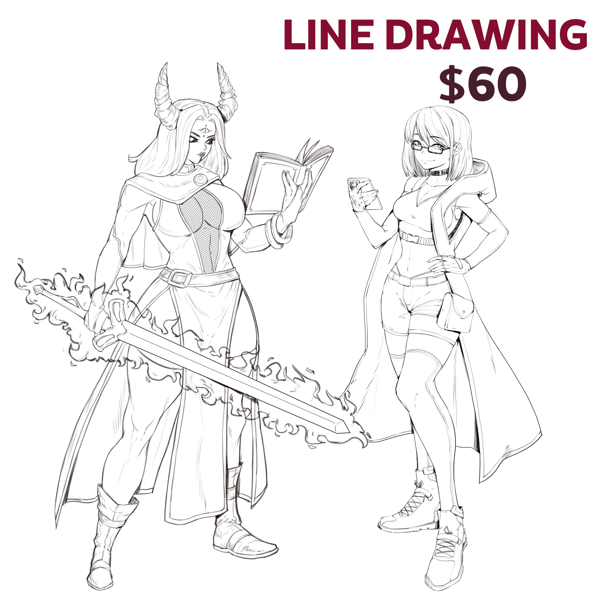 Rattlepool commissions open on twitter hi i will have open