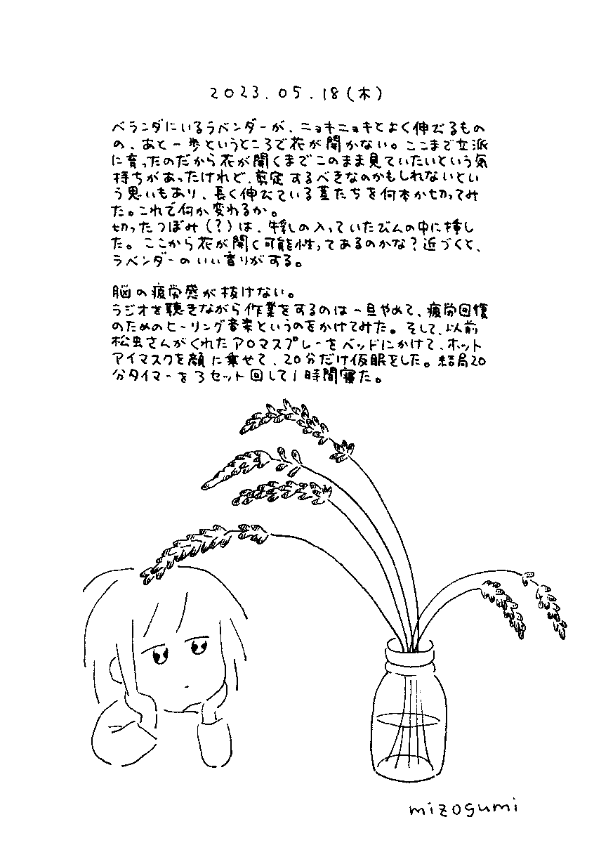 5/18の絵日記 