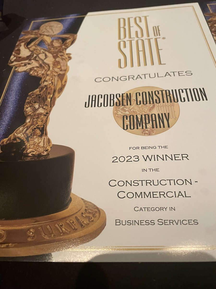 Jacobsen Construction Company tweet media