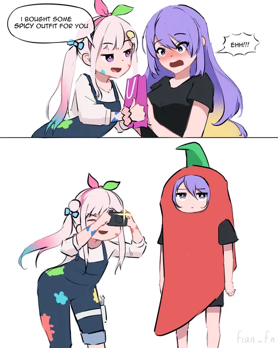 Moona's spicy outfit
#ioarts #HoshinovArt 