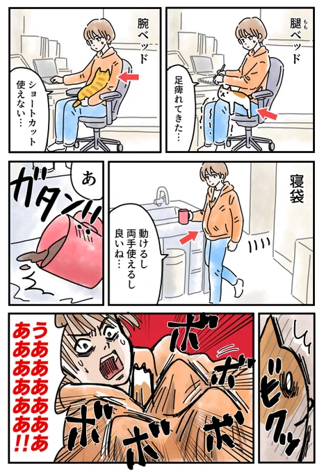 パニック

#猫漫画 