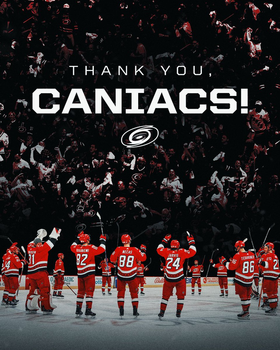 Canes's tweet photo. For your passion, your loyalty, and your support, thank you.

We'll be back ❤️ https://t.co/Gnh7VcgmMI