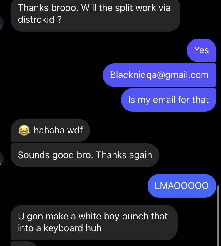 AstralWytch's tweet photo. My distrokid email is legendary https://t.co/kRo0VGQp5q