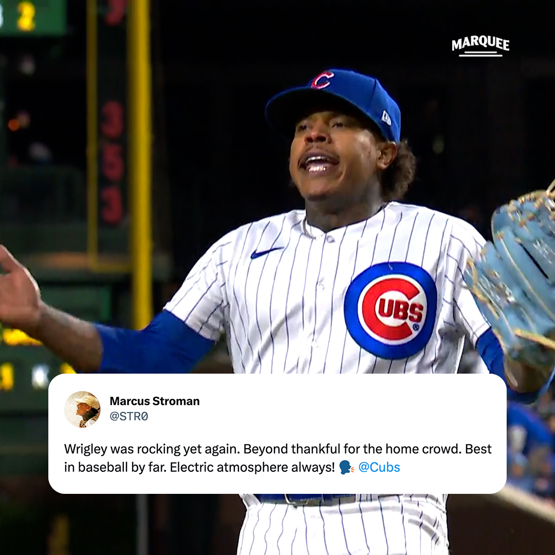 Marquee Sports Network on Twitter "Best atmosphere in baseball. Best