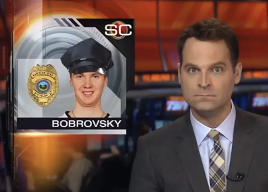 JayOnSC's tweet image. YOU'RE ONTO THE STANLEY CUP FINAL, BOBROVSKY!!! 👮‍♂️