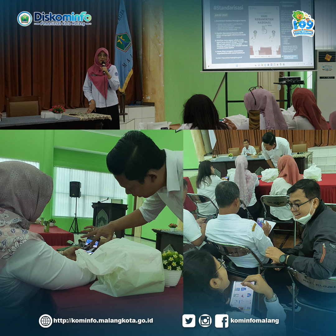 #NawakKominfo,  Diskominfo Kota Malang berbagi informasi tentang pemanfaatan media komunikasi yang ada dikelurahan. Kegiatan Peningkatan efektifitas tingkat kecamatan bertempat di Aula Kecamatan Klojen. Rabu (24/05/2023)

instagram.com/p/Cspou0uvWOx/…