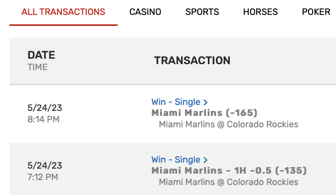 TweetyFades's tweet image. 🔥14-1 #MLB RUN!! +55.24u

ANOTHER 10* WINNER!!!
(MIAMI MARLINS ML✅)

Congrats!
#TweetyFades🐣