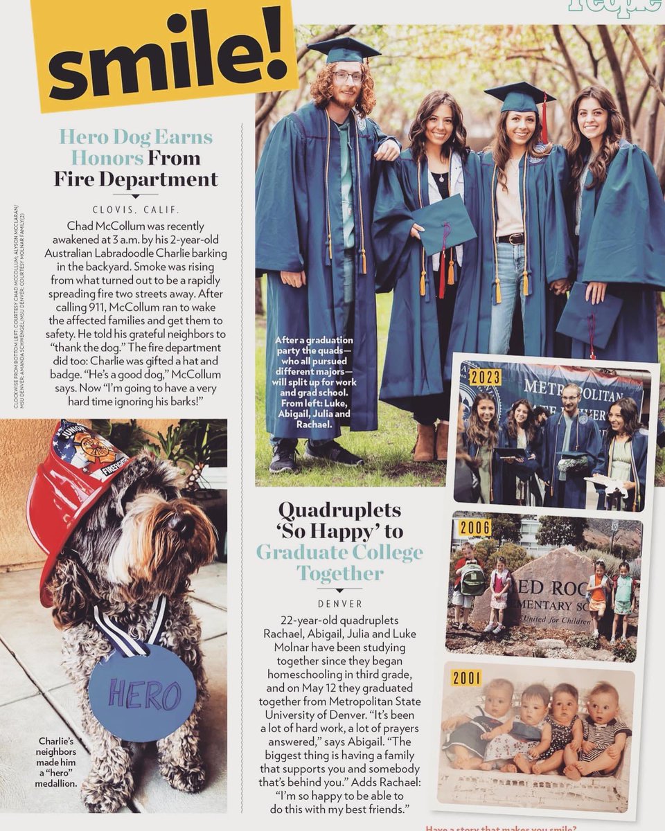 tommystone's tweet photo. @SluggoDoug thought I would share this story that my buddy and his dog Charlie made People magazine https://t.co/XtnA6ZnyCZ
