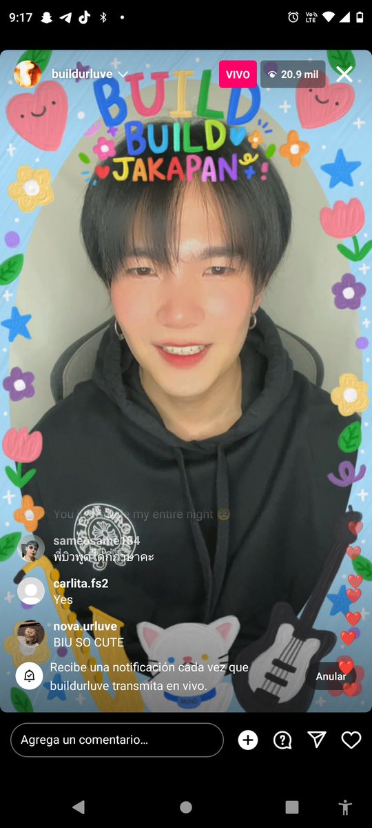 irenearshavin3's tweet photo. Por fin un live que hace y no estoy durmiendo 💙💙💙
#BuildJakapan
#buildIsBack https://t.co/QENDzlODYt