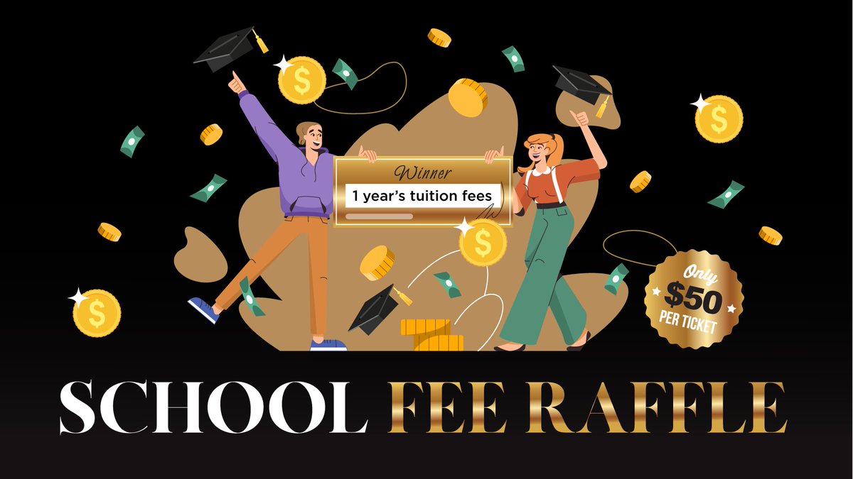Enter the Gala Ball School Fee Raffle and unlock a year of free school fees! 

By entering the raffle you could win a year's 2024 annual net tuition fee for one currently enrolled student. bit.ly/45uWZxt

#ivanhoeball #schoolfeeraffle