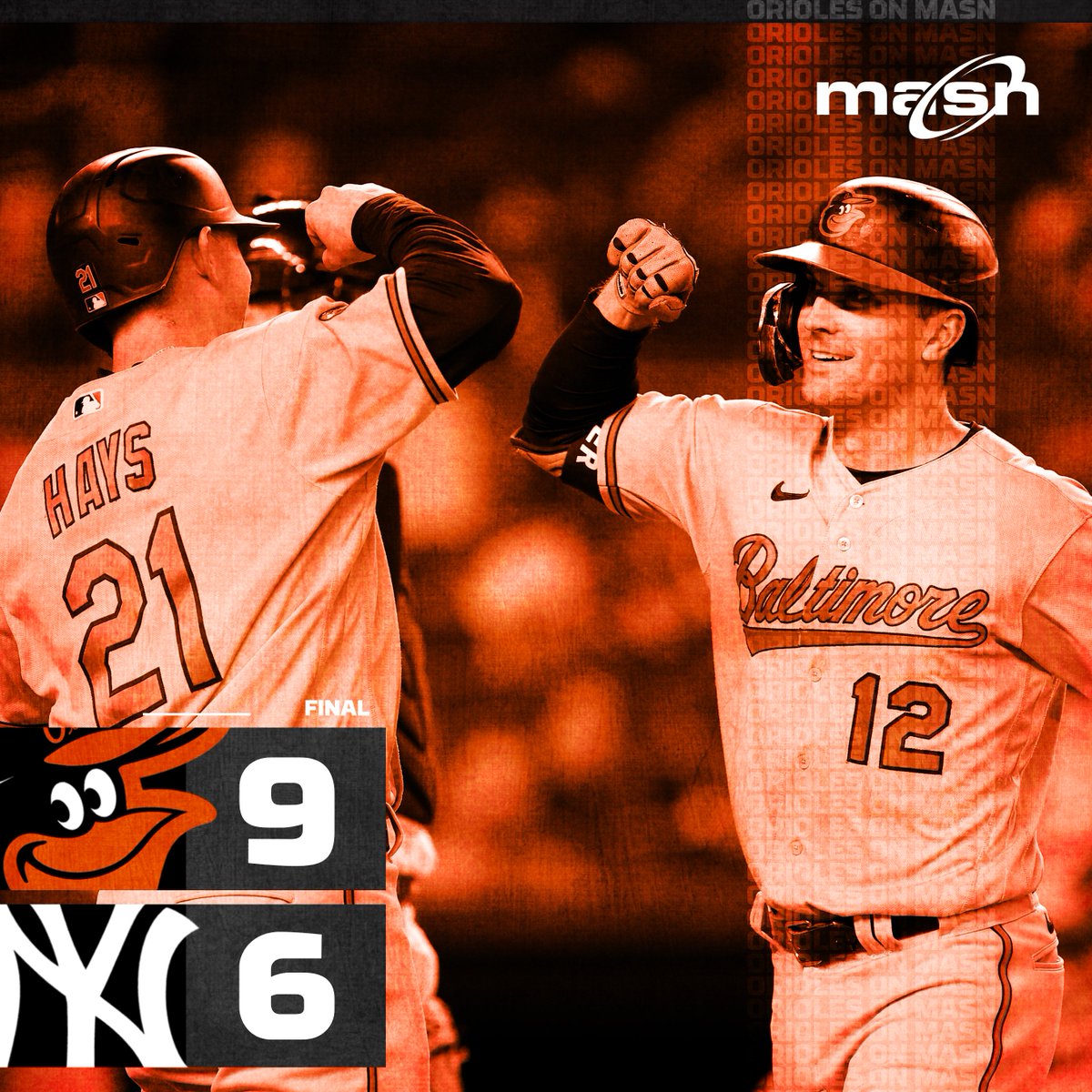 masnOrioles's tweet photo. Rubber match tomorrow. https://t.co/b7DEVCx7eb https://t.co/drJCDjdzf8