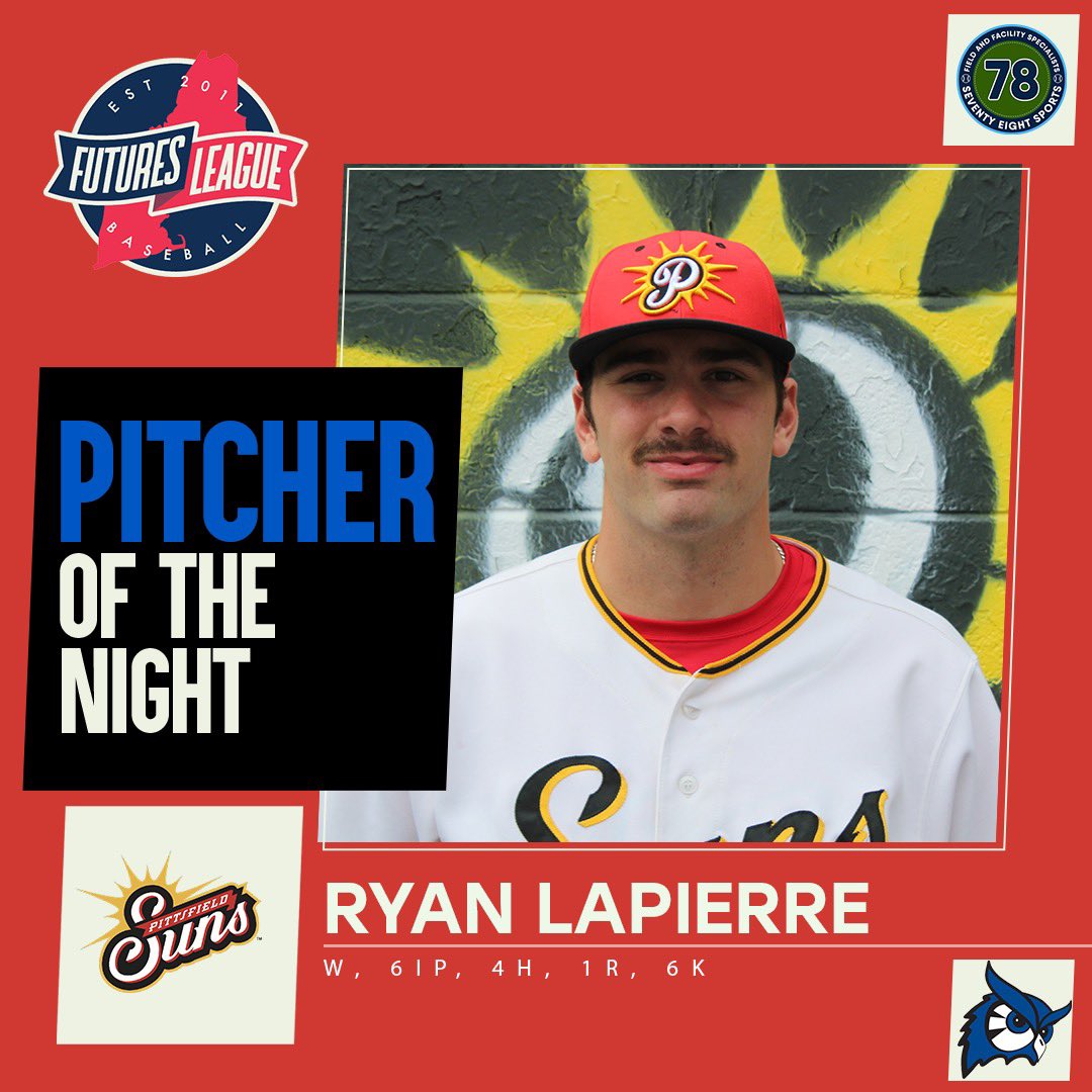 The Futures League (@futuresleague) on Twitter photo We know you missed the nightly #FuturesLeague awards!
▪️ @Plakata Player of the Night <a href="/marc88w/">Marc Willi</a> hit 💣💣 in his #WooBall💚 debut
▪️ 78 Sports Pitcher of the Night <a href="/Ryanlap5/">Ryan Lapierre</a> threw six strong for his hometown #Suns☀️ We know you missed the nightly #FuturesLeague awards!
▪️ @Plakata Player of the Night <a href="/marc88w/">Marc Willi</a> hit 💣💣 in his #WooBall💚 debut
▪️ 78 Sports Pitcher of the Night <a href="/Ryanlap5/">Ryan Lapierre</a> threw six strong for his hometown #Suns☀️