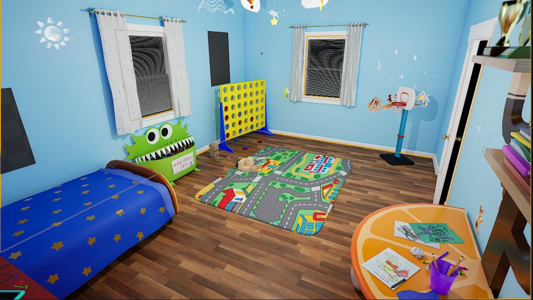 Worked on the texture and the lighting a bit. The room came out pretty nicely. Thank you @_Crisos for the room
#bearfriends #teddy #bears #3dmax #unreal #unreal5 #animation3d #animations #animationseries #ferntasticanimation #bedroom #interior #kidsbedroom #3dmodel