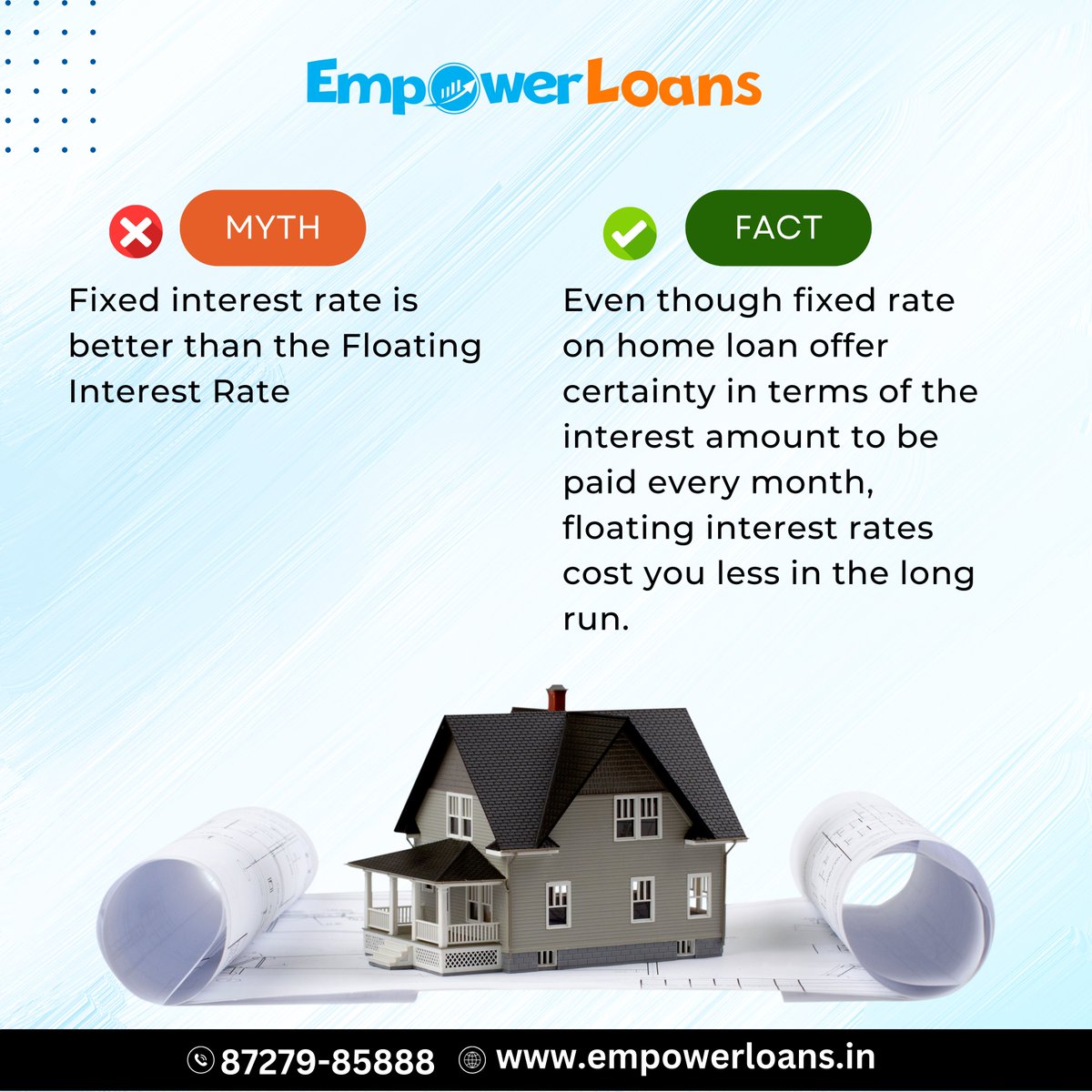 empowerloans's tweet photo. 🧐 𝐂𝐮𝐫𝐢𝐨𝐮𝐬 𝐚𝐛𝐨𝐮𝐭 𝐭𝐡𝐞 𝐭𝐫𝐮𝐭𝐡 𝐛𝐞𝐡𝐢𝐧𝐝 𝐜𝐨𝐦𝐦𝐨𝐧 𝐥𝐨𝐚𝐧 𝐛𝐞𝐥𝐢𝐞𝐟𝐬? 🤔 𝐋𝐞𝐭'𝐬 𝐝𝐞𝐛𝐮𝐧𝐤 𝐬𝐨𝐦𝐞 𝐦𝐲𝐭𝐡𝐬 𝐚𝐧𝐝 𝐬𝐡𝐞𝐝 𝐥𝐢𝐠𝐡𝐭 𝐨𝐧 𝐭𝐡𝐞 𝐟𝐚𝐜𝐭𝐬! 💡💪
.
.
#empowerloans #mythvsfact #interestrate #FixedInterestRate https://t.co/hQGH1NnA6t