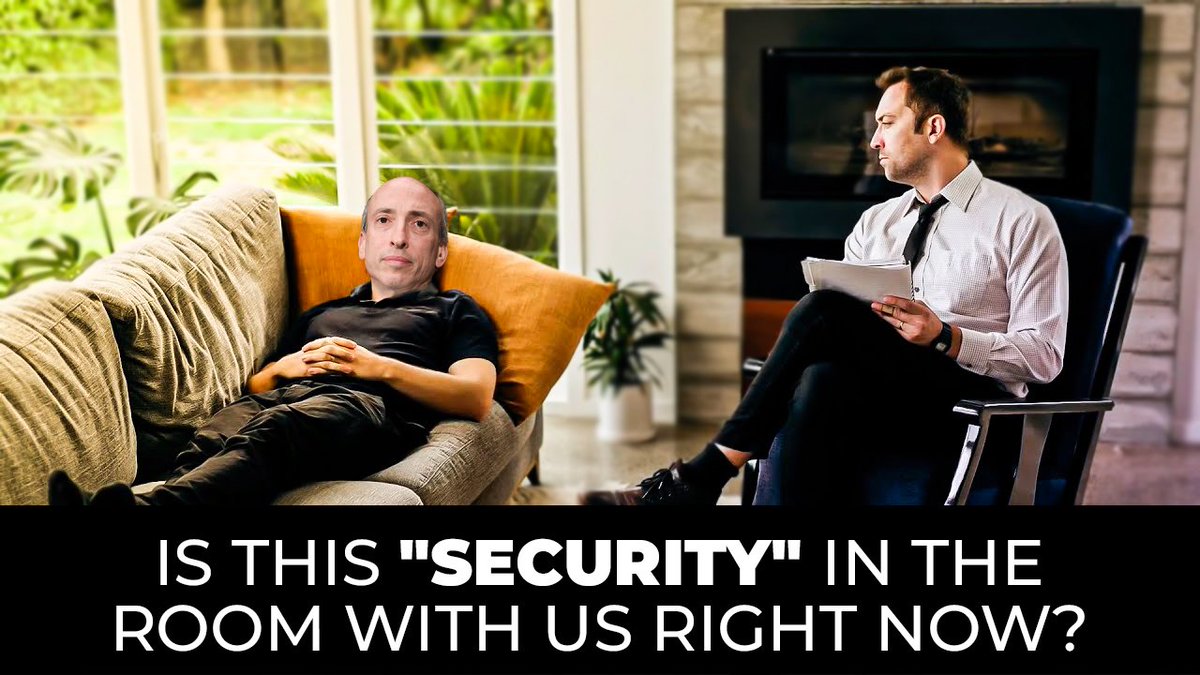 "Everywhere I look is a security!"