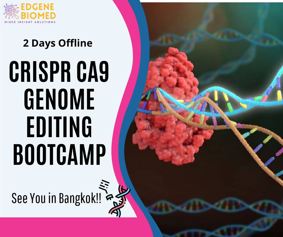 Last Date for Early-Bird Registration is May 31, 2023 ✅ Command based Bioinformatics tools ✅ R programming for Visualization ✅ Know More & Register Here - edgenebiomed.com/crispr-bootcam… #genome #genomeediting #genomesequencing #genomeanalysis #genomedataanalysis #genomedatascience