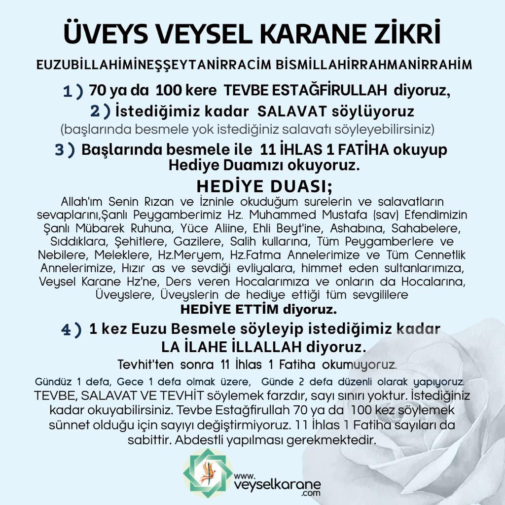 UveysleriS's tweet photo. TEVHİD HAYATTIR, TEVHİD NEFES ALMAKTIR, TEVHİD YENİDEN DOĞMAKTIR.
TEVHİD PEYGAMBERİN AHLAKIYLA AHLAKLANMAKTIR. 
TEVHİD DİL İLE DEĞİL HAL İLE AŞKI YAŞAMAK VE PEYGAMBERİNİN EN GÜZEL SÜNNETİNE UYMAKTIR.
GEL SENDE ZİKRET YAŞA VE GÖR
@veyselkarane  #oku #anla https://t.co/Eh5xCGkZ3n