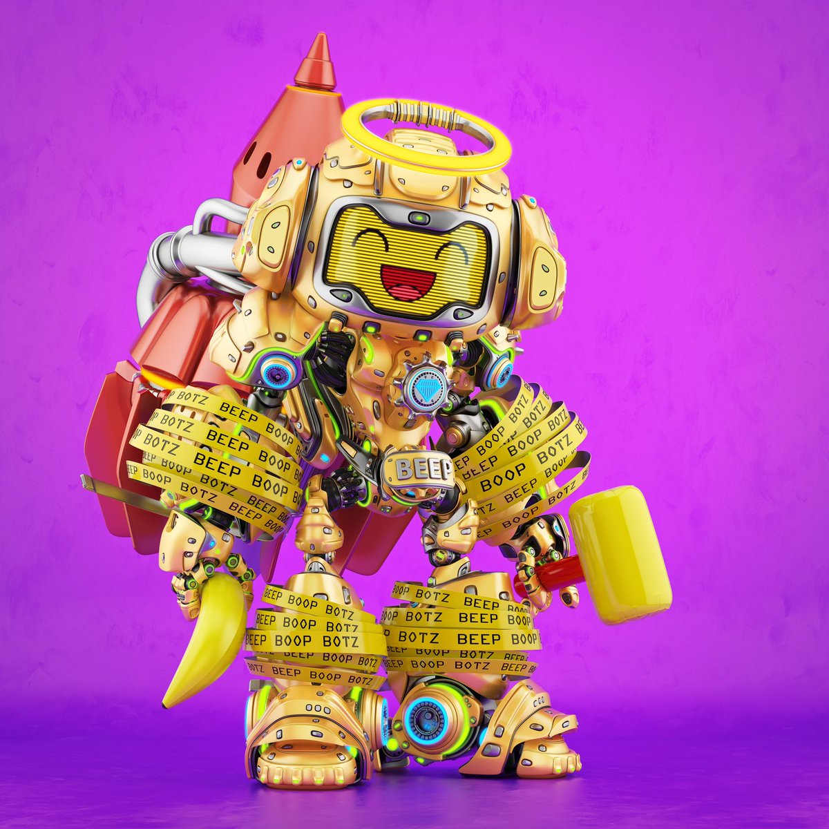 BeepBoopBotz's tweet photo. An upgrade for @IZADI 🚀 🍌 https://t.co/y6qjPgZmeQ
