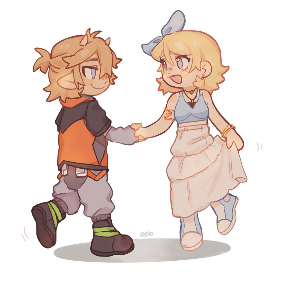 octo__pie's tweet photo. Care to dance? 
[space au] https://t.co/lXcKbjZvNv