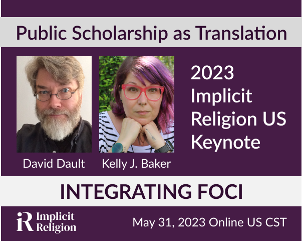 ImplicitReligio's tweet photo. Registration for Implicit Religion US featuring  @kelly_j_baker &amp; @DaultRadio's Keynote "Public Scholarship as Translation" is free &amp; open for students, adjuncts, independent &amp; marginalised scholars https://t.co/Adc55lwfiR
To register use the contact form:
https://t.co/rABy7y2jUP https://t.co/e0Jdrq5lLp