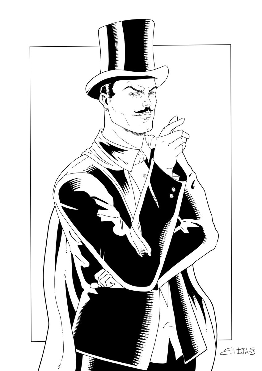 Personagem Mandrake #comics #comicart #artwork #chrischavesart