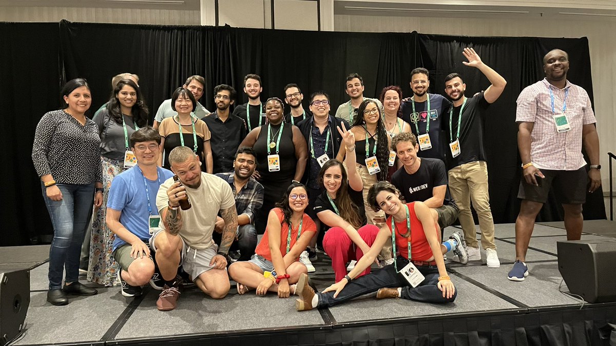 ksoonson's tweet photo. Together with ML GDEs at Google IO Connect Miami! https://t.co/IgBI7jg5lH