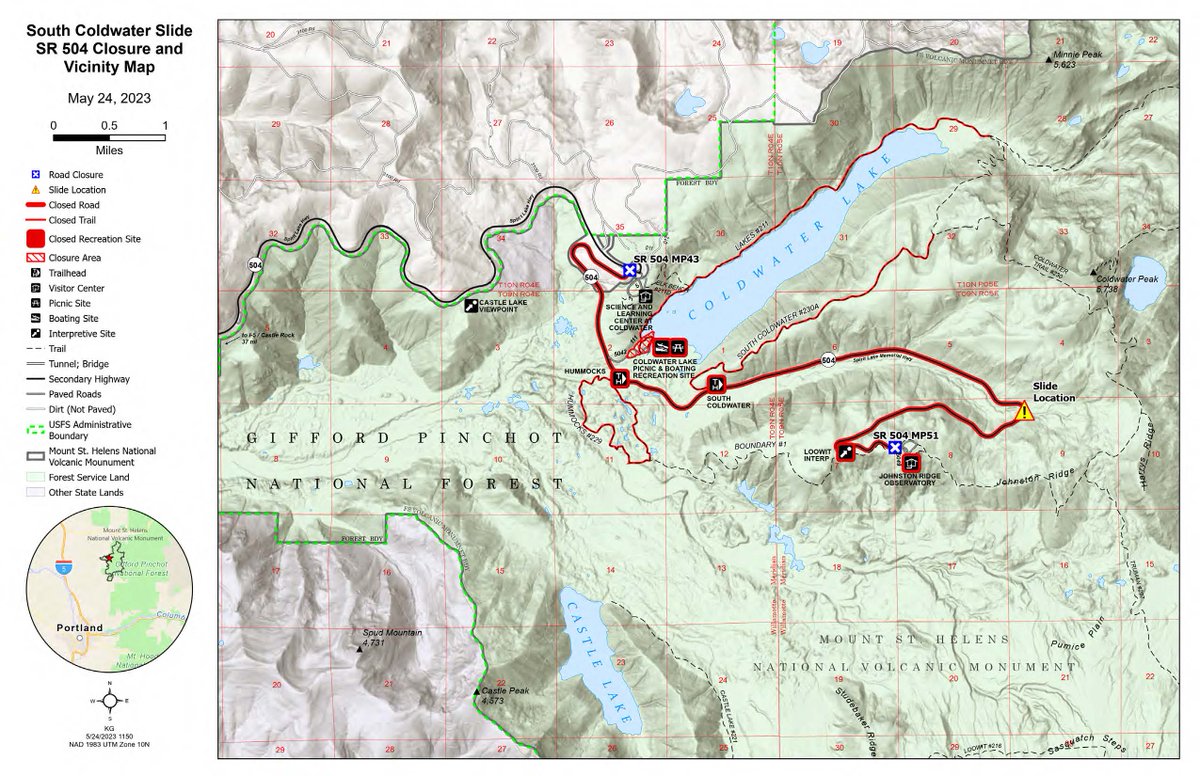 Gifford Pinchot National Forest on Twitter "Many rec sites remain open