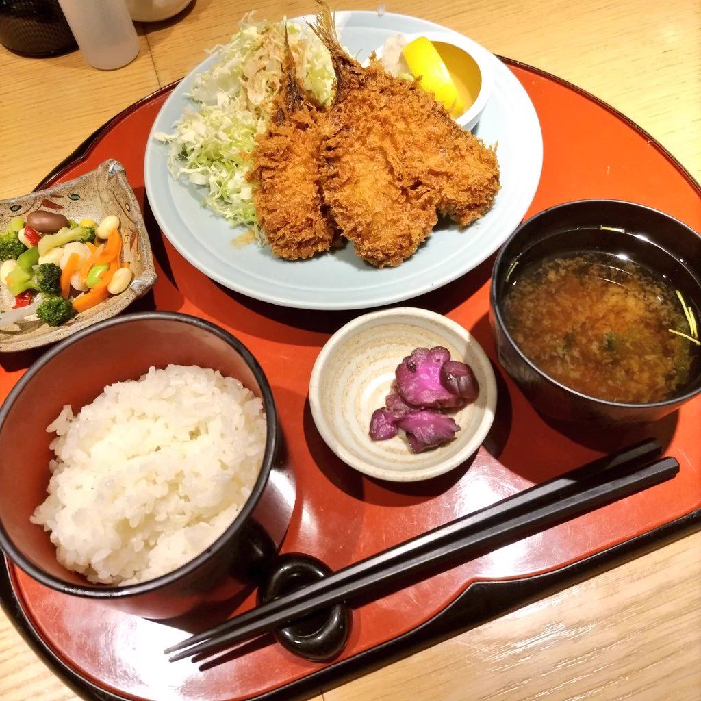 アジフライ定食の”アジフライ”がお代わり無料！？ 太っ腹なサービス
