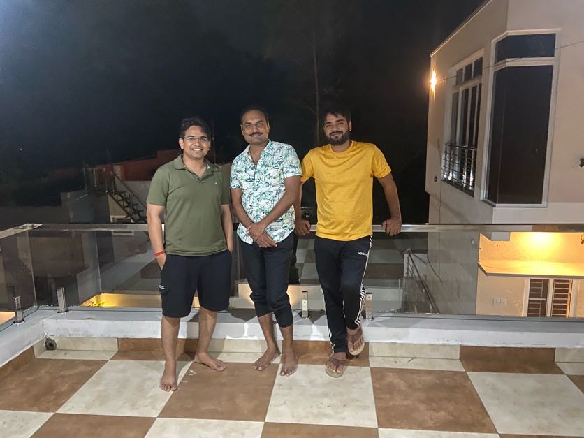 hkmaher's tweet photo. Night Out with Suresh Ji(DC,IRS), Pankaj Ji (Supdt.) https://t.co/1qTncDrVZP